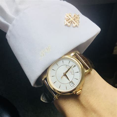 patek philippe cufflinks calatrava cross replica|patek philippe cufflink.